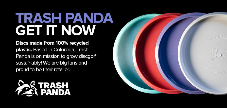 Discs made from 100% recycled plastic