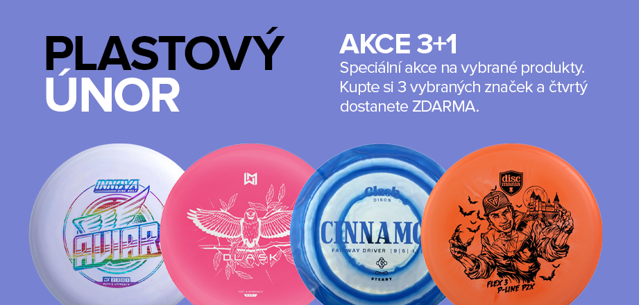 Akce 3 plus 1 zdarma