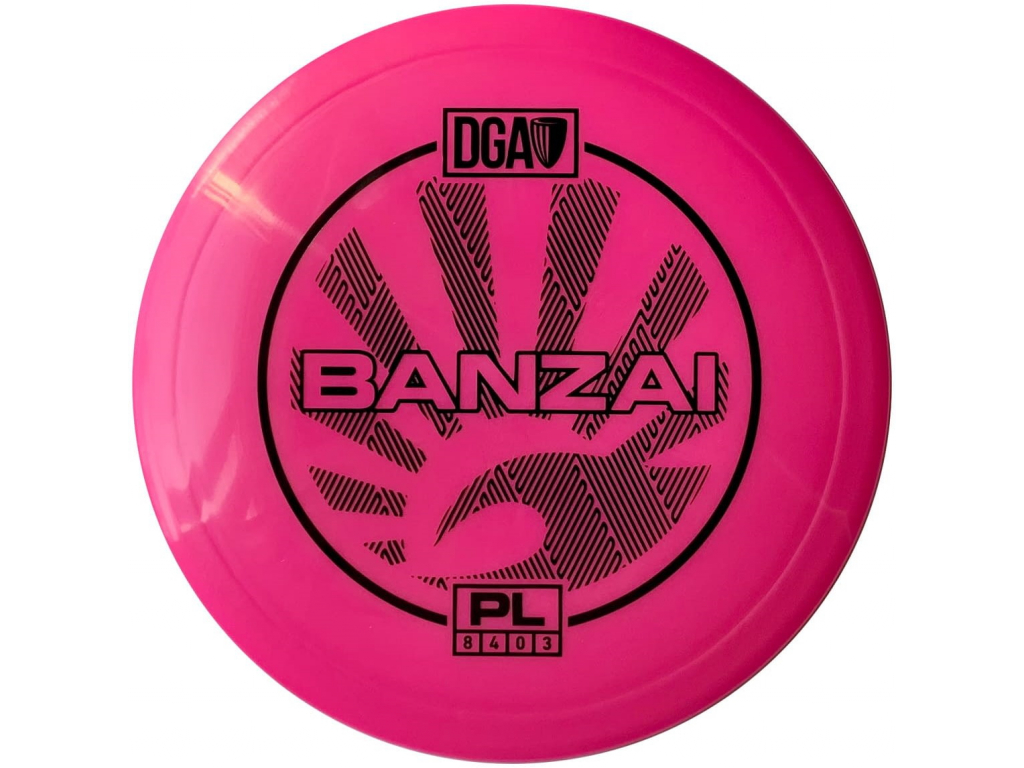 dga banzai fariway driver pink disc