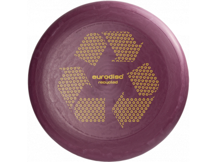 eurodisc 175g ultimate frisbee recycled purple 1