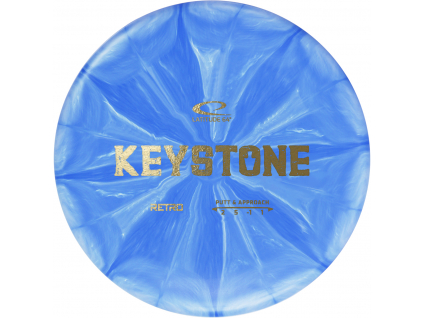 Retro Burst Keystone Blue White
