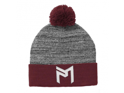 pmbeanie.2color mrn gry 1