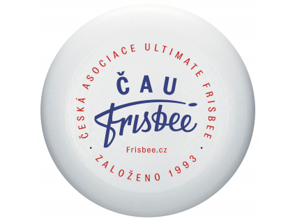 ČAU Frisbee Logo Modročervený
