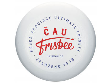 ČAU Frisbee Logo Červenomodrý