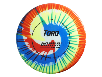 21452 toro star dyed modra zluta cervena