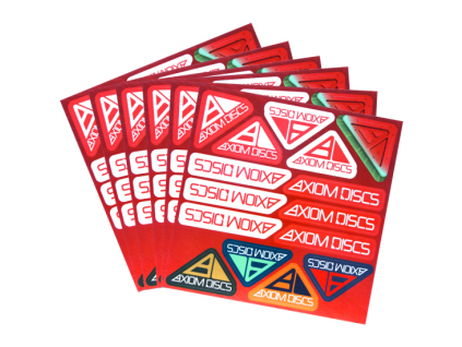 axiom stickerky cerveny