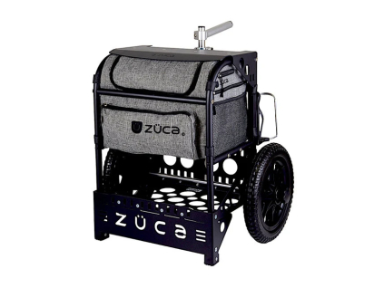 zueca transit disc golf cart black charcoal gray (1)