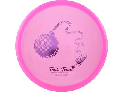 K1 Hard Järn Joey Buckets Tour Series 20206 Hot Pink Transparent (1)