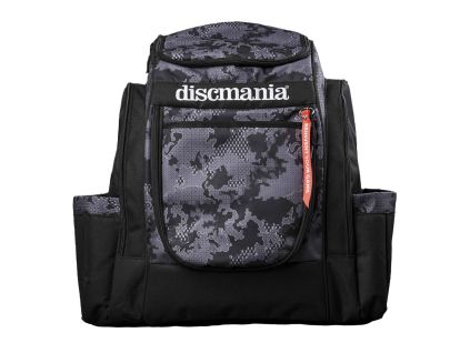 Discmania Fanatic Sky Backpack Grey Black Front whiteBG X2