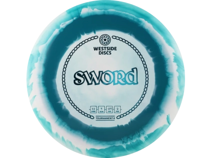 Tournament X Ring Sword Turquoise White