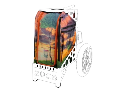 zueca twilight trail insert bag disc golf cart bag