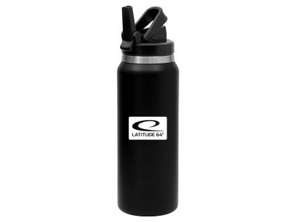 steel water bottle 2026 latitude black open X2