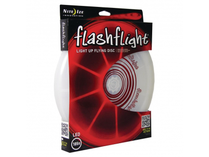 4991 svitici frisbee flashflight cerveny