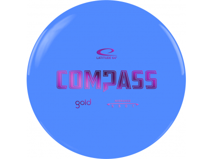 Gold Compass Blue