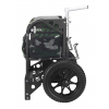 zueca transit disc golf cart black woodland camo (2)