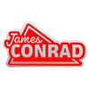 EnamelPin JamesConrad RedOrange 1K 550x550
