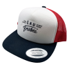 CAUF Foam Trucker black white red