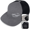 5511UP Flexfit Unipanel Trucker Heather Black Combo 550x550