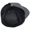 Flexfit Unipanel Trucker Heather Black Back 1k 550x550