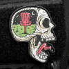 screaming skull disc golf patch 1 1024x1024