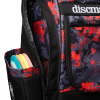 Discmania Fanatic Sky Backpack Red Grey Detail 2 whiteBG X2