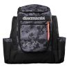 Discmania Fanatic Sky Backpack Grey Black Front whiteBG X2