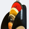airbaxx revolution rollerbag puttertasche mit discs mini stift