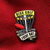 3875 odznak disc golf every day zluty