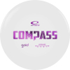 Gold Compass White